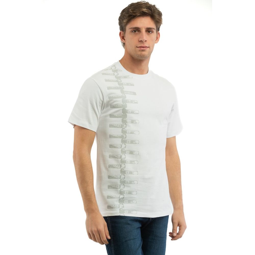 Bikkembergs White Cotton T-Shirt